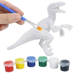 4 in 1 Kids Craft Dinosaurs Painting Kit - 6 Colors