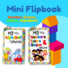 My Mini Alphabet Numbers, Colors & Shapes Learning Flipbook - 13