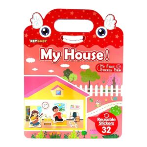 My House Learning Reusable Stickers - 32 Pieces