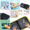 Erasable Waterproof Doodle Activity Drawing Book with 3 Pens