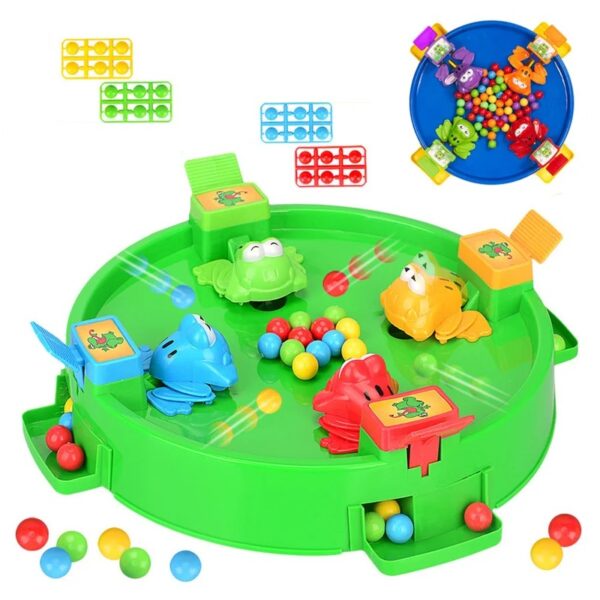 Hungry Frog Catch Beads Active Family Game - 831