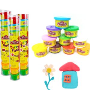 Color Dough Mini Cans Creative Party Pack - 10 Pieces