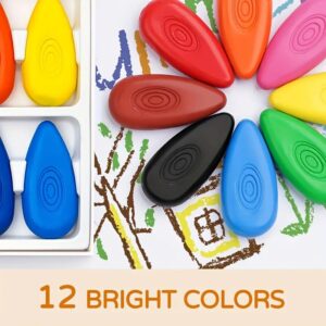 Water Drop Coloring Crayon - 12 Colorful