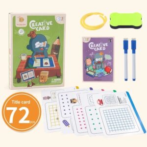 Creative Card Pen Control Write and Wipe Activity - Phase 2