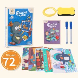Creative Card Pen Control Write and Wipe Activity - Phase 3