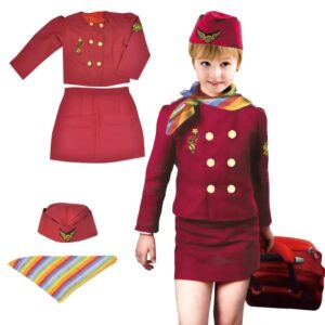 Kids Careers Costumes - Air hostess Age 3 to 6 Years