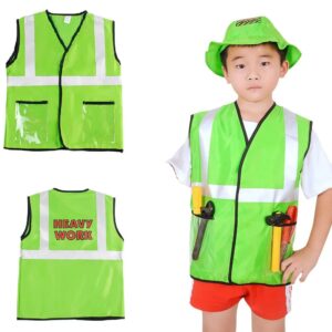 Kids Careers Costumes - Construction Worker Age 3 to 6 years