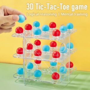 3D Mathematic Tic Tac Toe Logical Family Game - 111