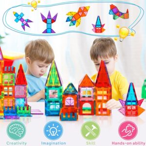 DIY Creative Magnetic Construction Learning Blocks - 102 pieces
