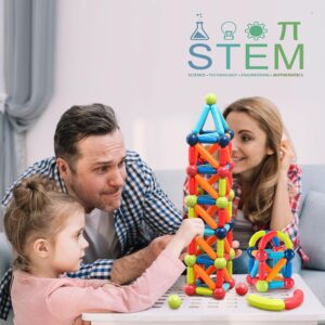3D Pop Magnetic Symbol Sticks Building Blocks - 36 pieces