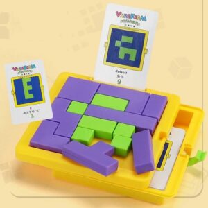 Variform Squares Mind Pattern Puzzle - 55 Challenges