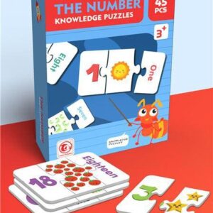 Number Matching Jigsaw Puzzles - 45 pieces