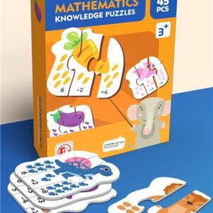 Mathematics Matching Jigsaw Puzzles - 45 pieces