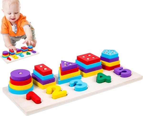 Multifunctional Shape and Number Learning Board - 582