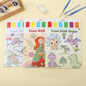 Creative Paint with Water Art Kit - 8 Sheets