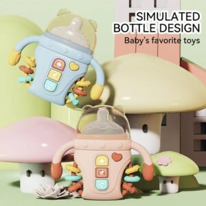 Cute Comfort Bottle Light and Music Baby Sensory Toy -