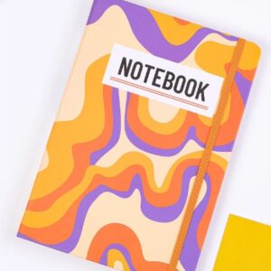 A5 Letter Graphic Notebook - 068